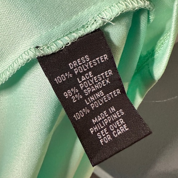 BCX Lace and chiffon Semi Formal Dress Size Small - Picture 8 of 8